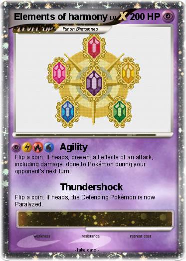 Pokemon Elements of harmony