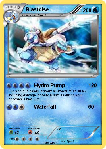 Pokemon Blastoise