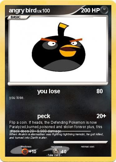 Pokemon angry bird