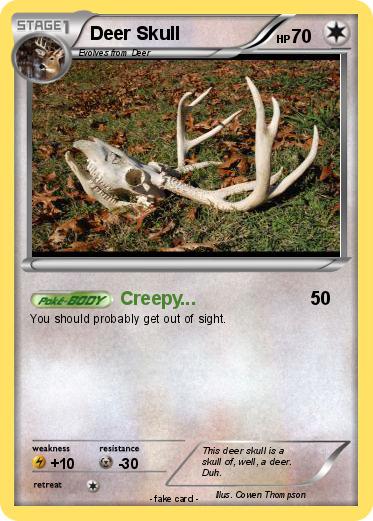 Pokemon Deer Skull