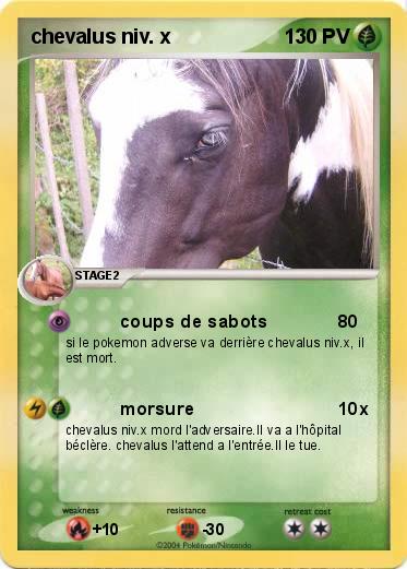 Pokémon belge aux yeux rouges - frites - Ma carte Pokémon