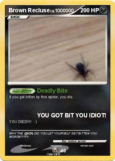 Pokemon Brown Recluse