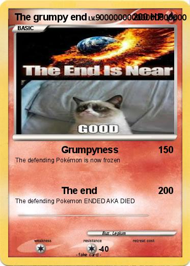 Pokemon The grumpy end