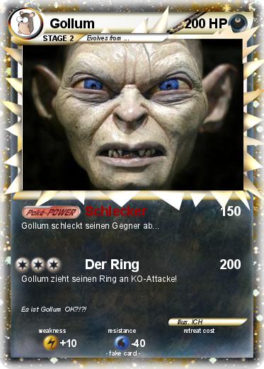 Pokemon Gollum