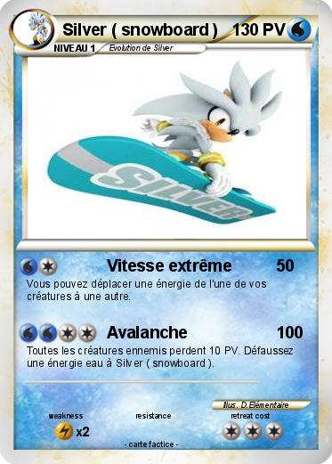 Pokemon Silver ( snowboard )