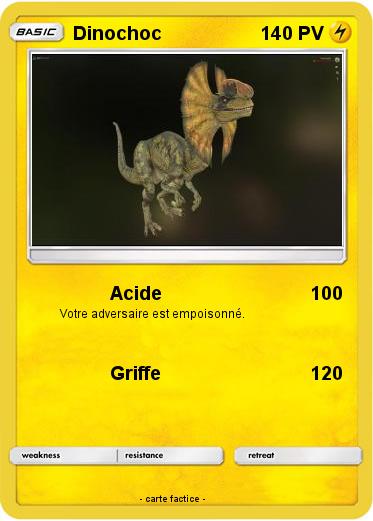 Pokemon Dinochoc