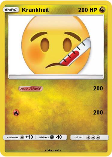 Pokemon Krankheit