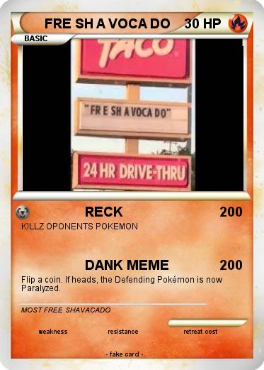 Pokemon FRE SH A VOCA DO