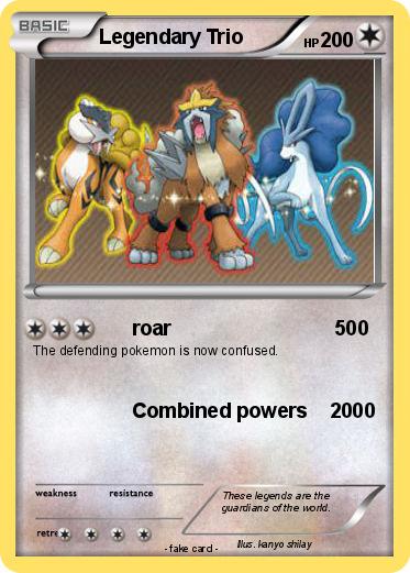 Pokemon Legendary Trio
