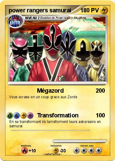 Pokemon power rangers samurai