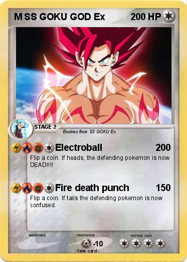 Pokemon M SS GOKU GOD Ex