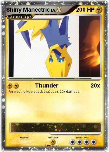 Pokemon Shiny Manectric