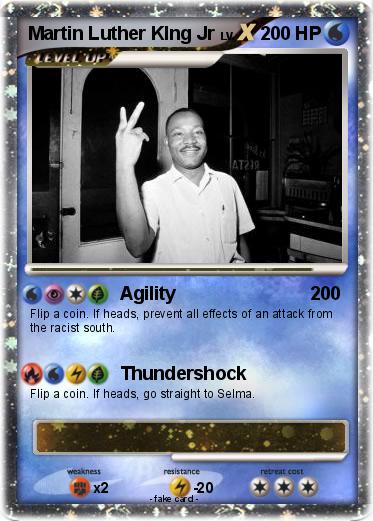 Pokemon Martin Luther KIng Jr