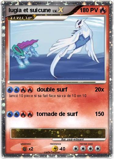 Pokemon lugia et suicune