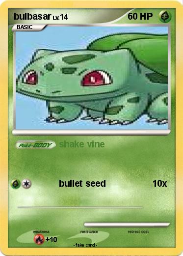 Pokemon bulbasar