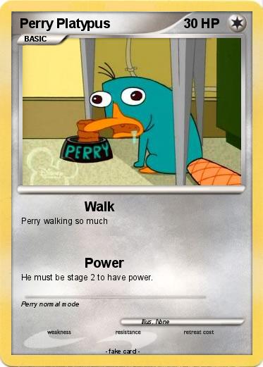 Pokemon Perry Platypus