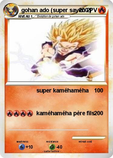 Pokemon gohan ado (super sayen 2)