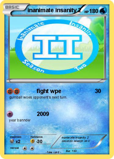 Pokemon inanimate insanity 2