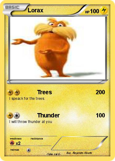 Pokemon Lorax