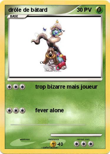 Pokemon drôle de bâtard