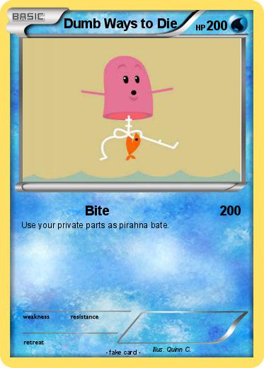 Pokemon Dumb Ways to Die