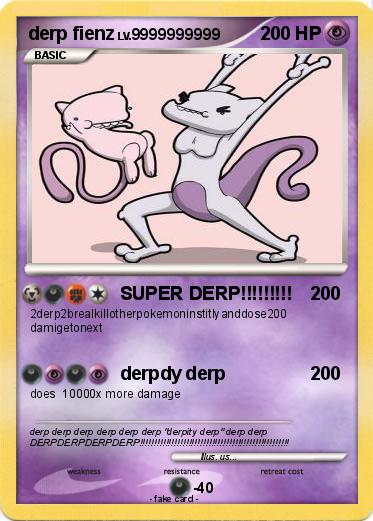 Pokemon derp fienz