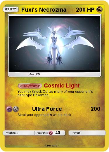 Pokemon Fuxi's Necrozma