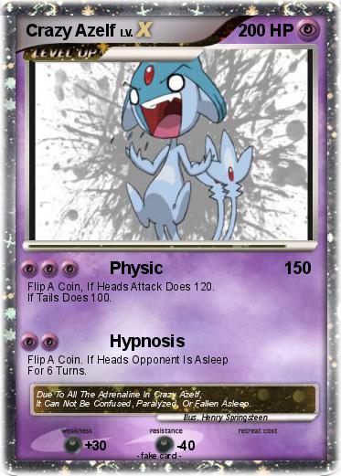 Pokemon Crazy Azelf