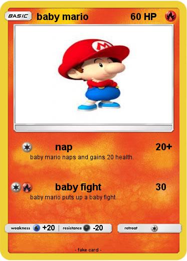 Pokemon baby mario