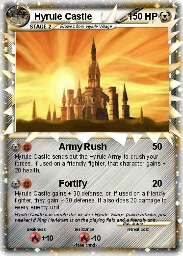 Pokemon Hyrule Castle