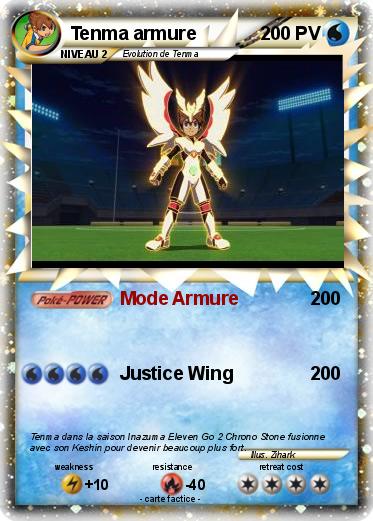 Pokemon Tenma armure