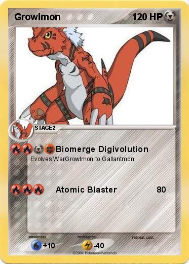 Pokemon Growlmon