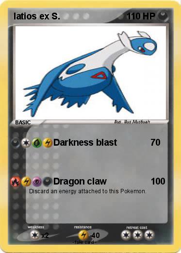 Pokemon latios ex S.