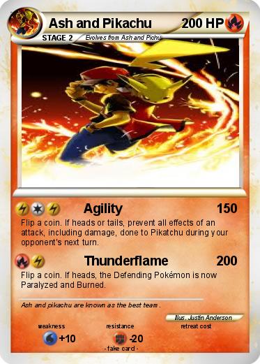 Pokemon Ash and Pikachu