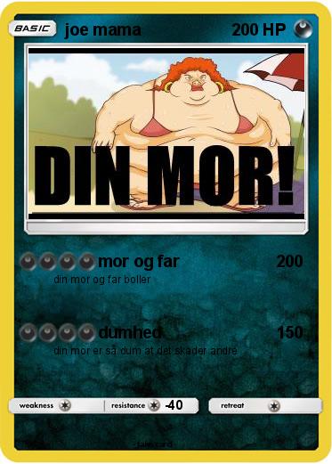 Pokemon joe mama