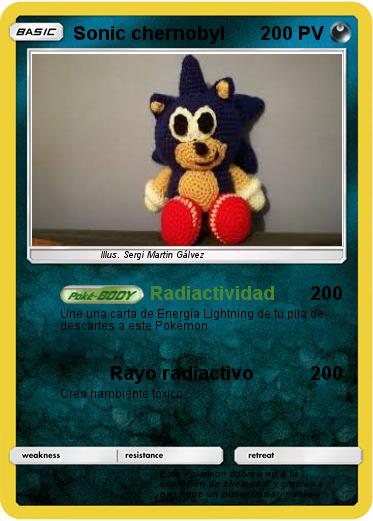 Pokemon Sonic chernobyl