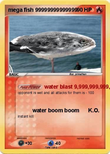 Pokemon mega fish 99999999999999