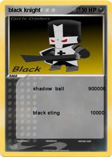 Pokemon black knight