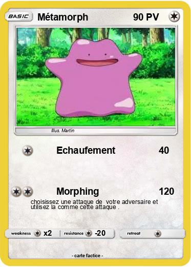 Pokemon Métamorph