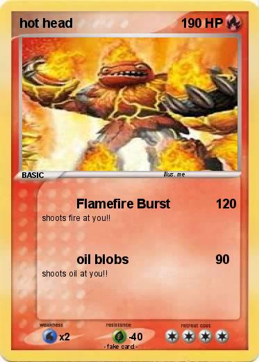 Pokemon hot head