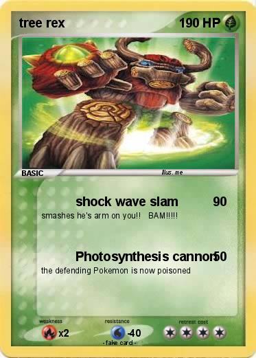 Pokemon tree rex