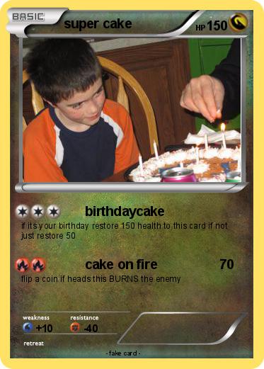 Pokemon super cake
