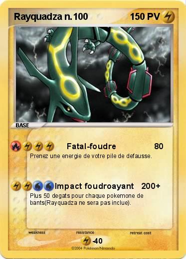 Pokemon Rayquadza n.100