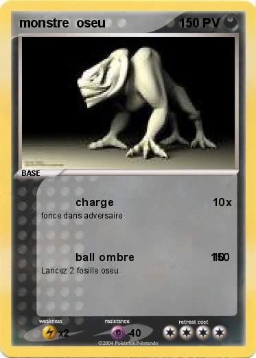 Pokemon monstre  oseu