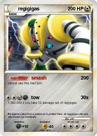 Pokemon regigigas