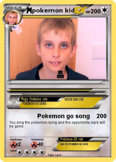 Pokemon pokemon kid