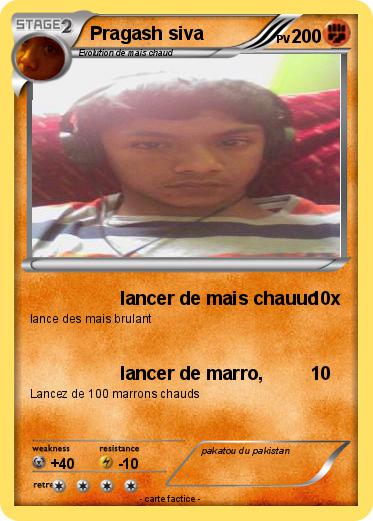Pokemon Pragash siva