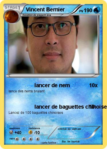 Pokemon Vincent Bernier