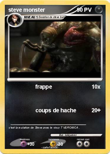 Pokemon steve monster