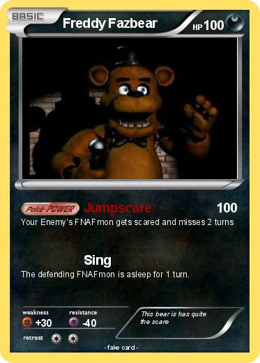 Pokemon Freddy Fazbear